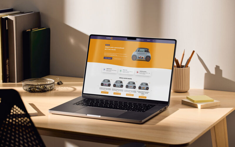 Adesivi personalizzati per veicoli