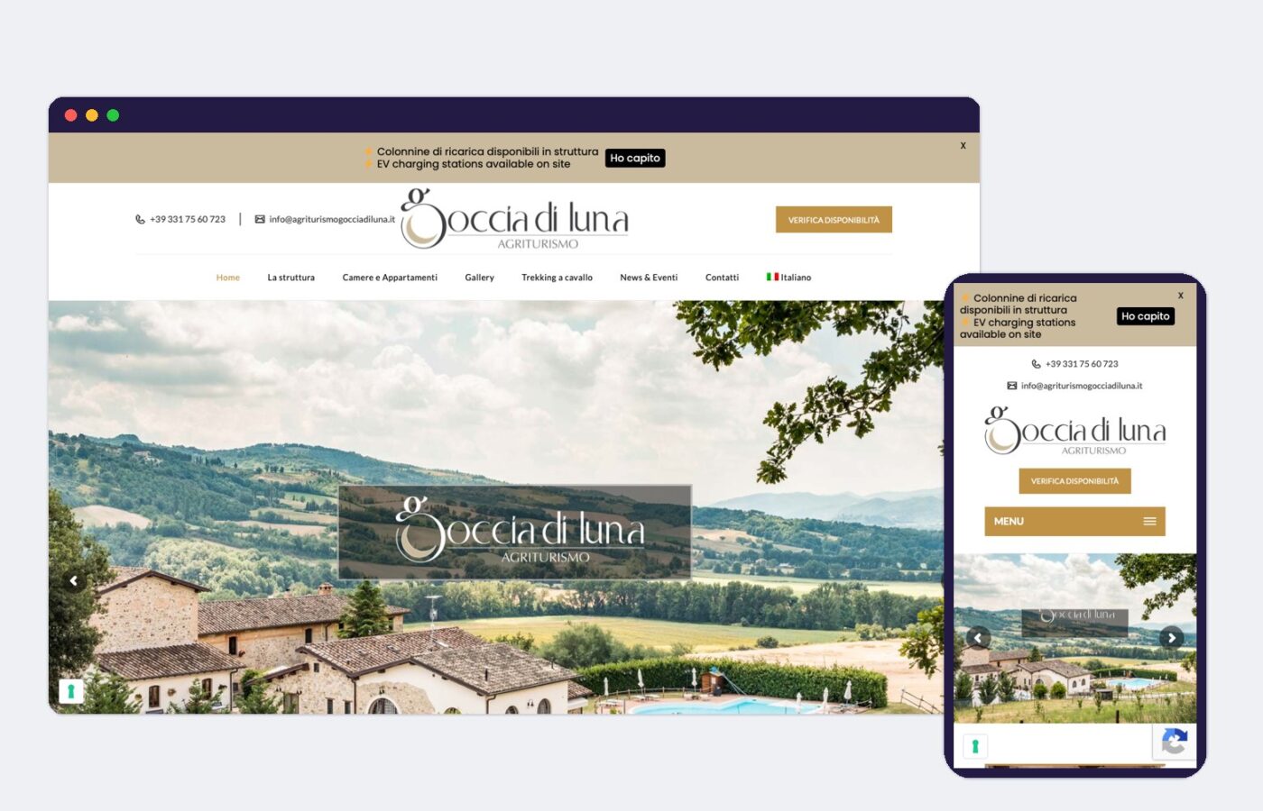 Sito per l’agriturismo