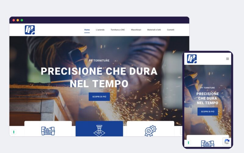 Sito per la tornitura metalli