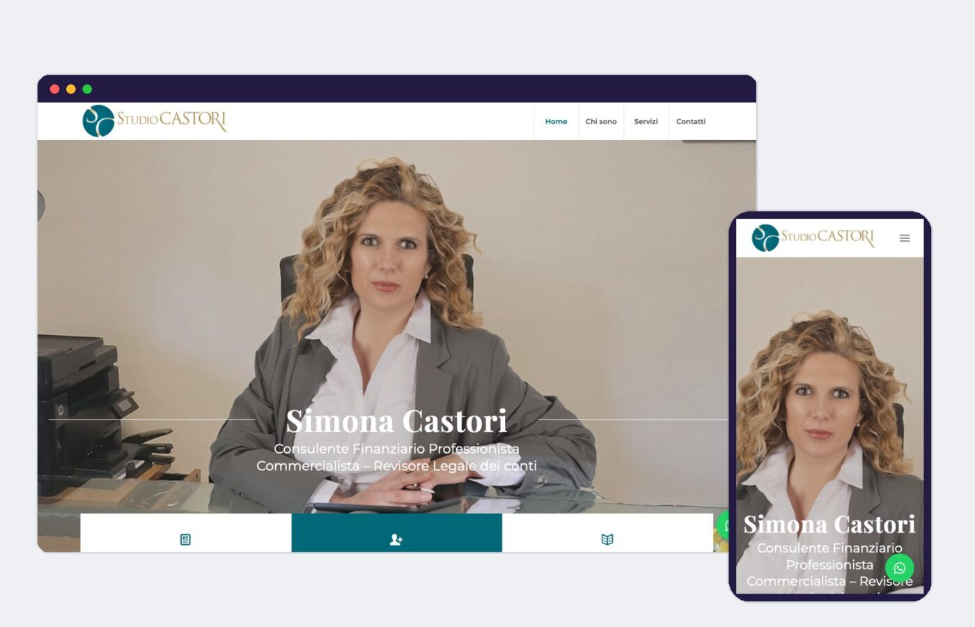 Sito per la professionista