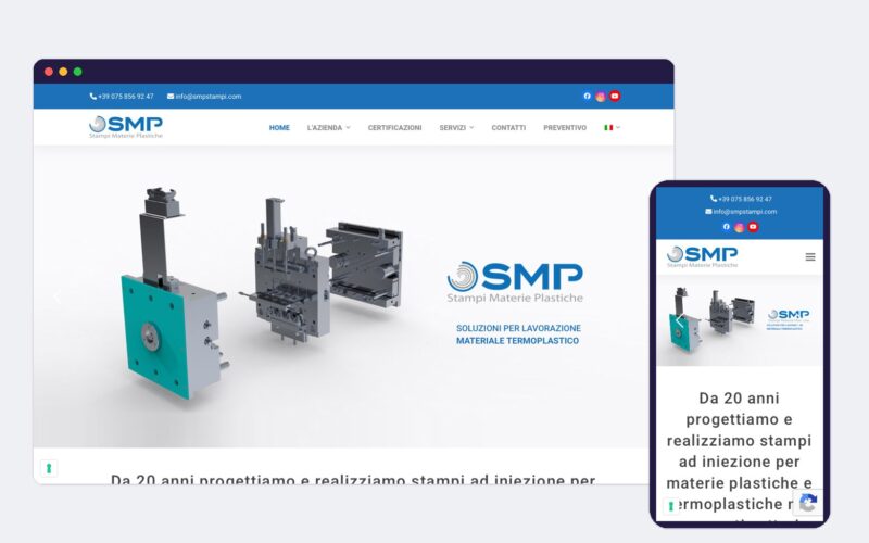 Sito per l’azienda di stampi